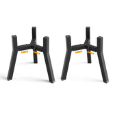 TIDANT elevated dog bowl stand 2-pack keeps feeding areas clean.