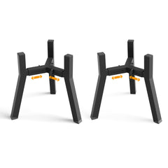 TIDANT elevated dog bowl stand 2-pack keeps feeding areas clean.