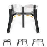 TIDANT elevated dog bowl stand for large dogs with adjustable width for a custom fit.
