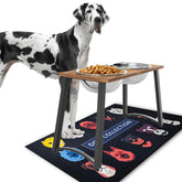 Tidant elevated dog bowls stand for large dogs offering ergonomic feeding height