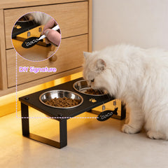 Whisker-friendly design supports comfortable whisker clearance