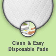 Tidy Cats Breeze pad close-up shows absorption keeping the litter area tidy.