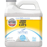 Tidy Cats lightweight 6lb jug with Glade, easy to pour and store.
