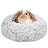 Tierecare Bunny Bed: large soft hideout for rabbits and guinea pigs, cozy space.