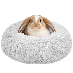 Tierecare Bunny Bed: large soft hideout for rabbits and guinea pigs, cozy space.