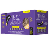 Tiki Cat After Dark Pâté rabbit morsels in smooth pâté, protein-rich meal for adult cats.