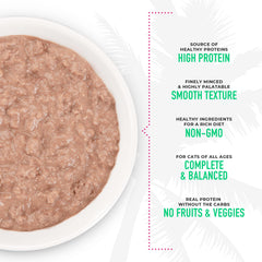 Complete and balanced pate suitable for cats and kittens of all ages.