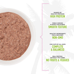 Non GMO ingredients highlighted in Tiki Cat Grill Pate for carnivore diet