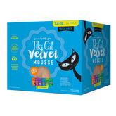 Tiki Cat Luau Velvet mousse pouch with silky texture for picky cats