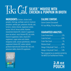 Chicken and pumpkin in broth visible, offering a savory, hydrating meal.