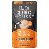 Tiki Cat Solutions Digestion Mousse in broth pouch with real chicken and egg