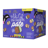 Tiki Cat Mega Pack box front with fish pâté meals for cats.
