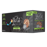 TIKI PETS After Dark with shredded chicken in broth supports hydration and protein for cats.