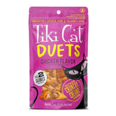 Tiki Cat Duets crunchy outside, creamy inside, for cats