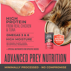 Tiki Cat Mobility Mousse high-protein formula from real meats.