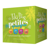Tiki Dog Petites chicken cups shown for small dogs, protein-rich meal option
