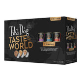 Tiki Pets Tiki Dog Taste of the World variety pack cans for dog meals