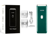Tileon dog clippers front view, quiet cordless design for home grooming.