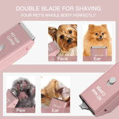 Tileon Feet Hair Trimmer ceramic blade close-up shows precision and safe clipping.