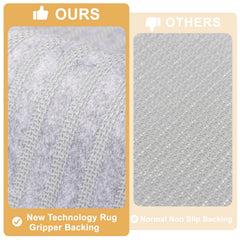 Tindbea mat anti-slip backing prevents slips during pet activities