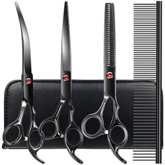 TINMARDA thinning shears 7.3 inch for precise thinning and smooth blends on pets