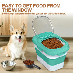 Tiovary desiccant-slot lid helps keep moisture out.