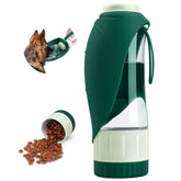 TIOVERY dog water bottle with a leak-proof cap for spill-free walks.