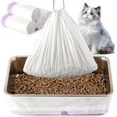TIUUBT XL litter box liners fit 24-inch sifting boxes for cleaner pine litter cleanup