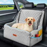 Tivray large dog car seat 31x20x12 in offers spacious travel comfort.