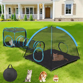 Tivray Outdoor Cat Enclosure 60-inch Cat Tent offers safe outdoor exploration for your cat