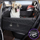 TKYZ large dog seat extender on backseat for extra space