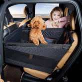 TKYZ medium dog car seat back seat extender adds space for comfort on trips