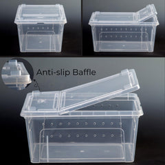 Tlence double opening feeding box for easy access and feeding.