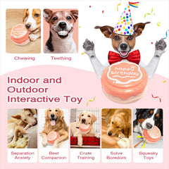 TLKNG large-dog squeaker toy highlights durable design for energetic fetch.