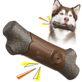 TLKNG large squeaky dog chew toy front view; durable for aggressive chewers.