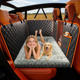 TNELTUEB back-seat extender with dog bed mat offers extra comfort on rides