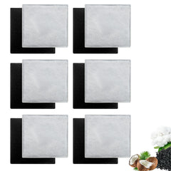 TOGGATH cat fountain filters 12-pack with square inserts for cleaner drinking water