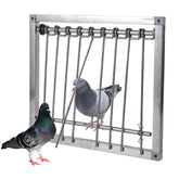 TOHONGADON bird trap door entrance front view highlights one-way entry.
