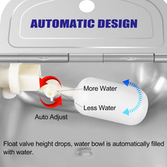 ToLanbbt drainage-hole-at-bottom for easy cleaning and drainage