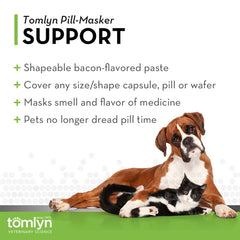 Tomlyn Pill-Masker being molded into a pill pocket for hiding medication.