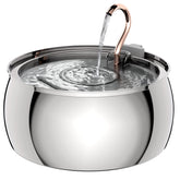 Tomxcute Swan Neck Copper Spout fountain adds elegant hydration for cats.