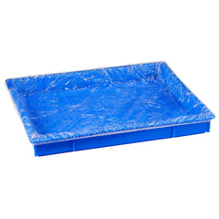Tondiamo 50-piece cage liners for small animals in clear plastic for easy disposal.