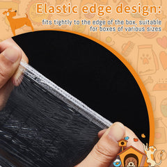 Tondiamo leak-proof guinea pig cage liner keeps trays dry and waste visible.