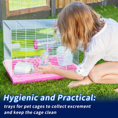 High-quality plastic Tondiamo cage liner remains durable for daily use.
