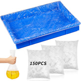 Tondiamo rabbit cage liner 150-pack keeps the tray clean and easy to replace.