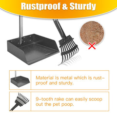 TOOGE rust-proof design enables quick cleaning after use