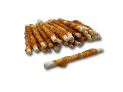 Top Dog Chews durable texture close-up; supports long-lasting chewing sessions.