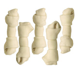 Top Dog Chews natural beef rawhide bone, 8-10 inch long, long-lasting chew