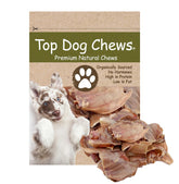 Top Dog Chews Pig Ears pack front for long-lasting chew