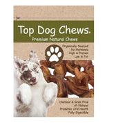 Top Dog Chews pig ears uncut bulk pack for all breeds and rewards